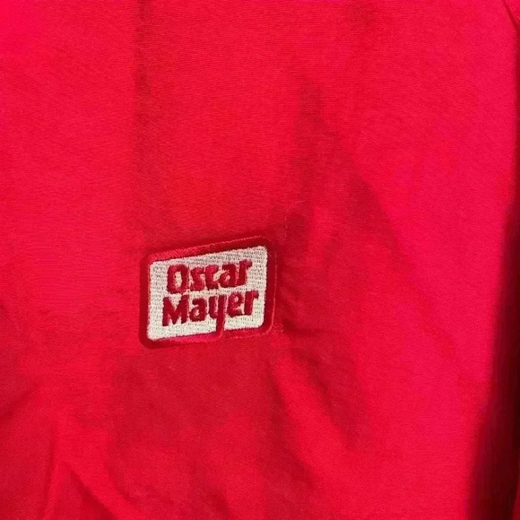 Lands end jacket with fun Oscar Mayer patches - Picture 2 of 5